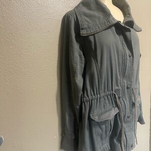 Women's Gray Jacket 100% Cotón perfect condition